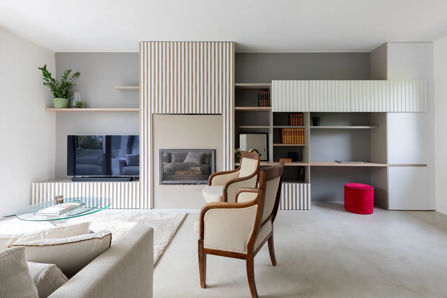 Maison rénovée à Meudon, architecture intérieure sur-mesure par DUstudiO